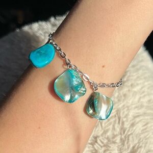 Blue Shell Bracelet